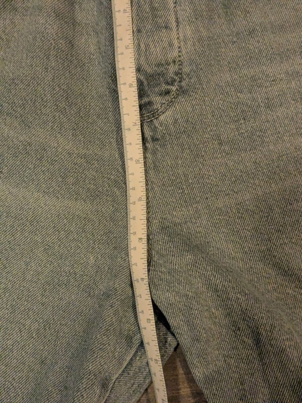 Zara High Rise Wideleg Jeans with Rip - Picture 11 of 16